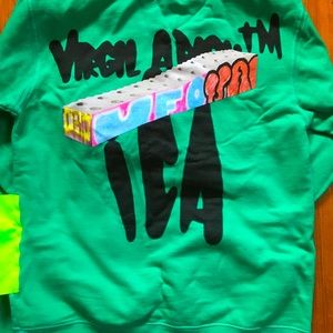 Exclusive Virgil Abloh ICA sweatshirt sizes M+L